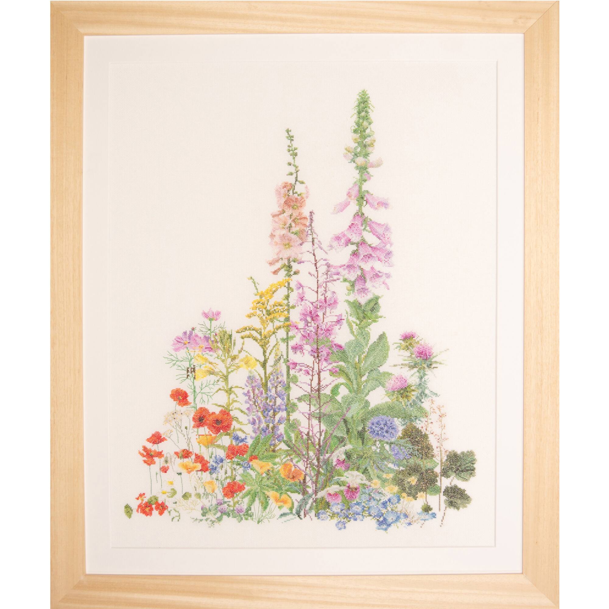 Thea Gouverneur Since 1959® American Wildflowers Counted Cross Stitch Kit